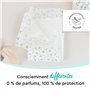 LILLYDOO Lot de 50 matelas à langer souples et doux pour la peau, 60 x 60 cm, sans parfum
