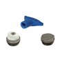 Jabema 2 fixations de radiateur de 900 mm et 1 kit de bouchons 1/2", console de montage rapide, console murale, support de radia