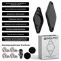 GRAPID Support de vélo pour Apple AirTag Support Universel pour Tracker antivol – Étui d'accessoires – Vis de sécurité – Protect