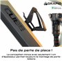 GRAPID Support de vélo pour Apple AirTag Support Universel pour Tracker antivol – Étui d'accessoires – Vis de sécurité – Protect