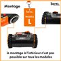 BEOS® 2 x Crampons en Acier Inoxydable de qualité supérieure pour Worx Landroid L & Vision + 12 x vis – Amélioration de la Tract