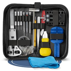 ROTHAND | Outil d'horloger de qualité supérieure – 148 pièces – avec ouvre-Montre pour remplacer la Batterie et Le Joint d'étanc