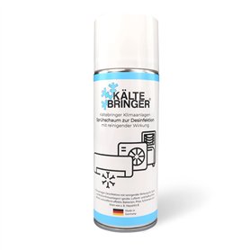 Kältebringer Mousse nettoyante pour climatisation - 400 ml - Nettoyant pour split de climatisation - Désinfection de climatisati