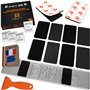 GENMAG® 2X Support de Plaque d'Immatriculation Auto Moto sans Cadre [Extra Fort & Universel] Support Plaque Immatriculation Voit
