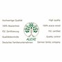 ALEXE ® Saladier de haute qualité en bois d'acacia, grand bol à salade et à fruits en bois, bol de, dimensions 30 x 17,5 cm