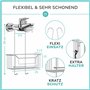 ventouses et bagues d'espacement - Panier de douche fl