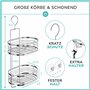 ventouses et bagues d'espacement - Panier de douche fl