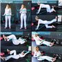 HAAIEN Barre de Pilates avec Bandes rsistance Appareil Fitness Multifonction pour la Maison Sport Un entranement Efficace Tout L