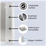 INOGS Support mural pour gants (pour 2 boîtes) - Porte-gants en acier inoxydable - Support pour gants jetables - Distributeur de