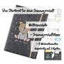 CAVOADO Étui pour carnet de maternité en feutre avec 6 cartes de jalon et liste de hackliste de grossesse, organiseur pour passe