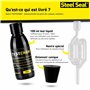 STEEL SEAL Testeur de joint de culasse - Testeur de CO2 pour eau de refroidissement de voiture - Test des gaz d'échappement - Sy