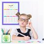 CLEAN SPORTS® 1 poster DIN A1 – Apprendre le petit objet unique de manière ludique – Mathématiques pour l'école primaire – Poste