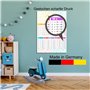 CLEAN SPORTS® 1 poster DIN A1 – Apprendre le petit objet unique de manière ludique – Mathématiques pour l'école primaire – Poste