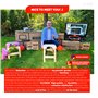 VALENESS® Mini Panier de Basketball Intérieur [pour Porte & Mur] - Petit Panier de Basket avec Fonction Dunk, 4 Ballons, Pompe &