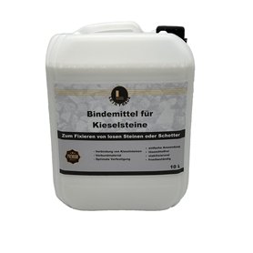 Leintrade Liant pour gravier (10 l) - Liant pour relier tous types de cailloux ou gravier dans un bidon de 10 l.