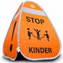 AGR Living® Attention enfants - Cube d'avertissement - 65 x 45 x 45 cm - Pour une sécurité maximale - Panneau d'avertissement po