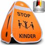 AGR Living® Attention enfants - Cube d'avertissement - 65 x 45 x 45 cm - Pour une sécurité maximale - Panneau d'avertissement po