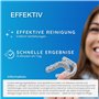 Retainer Lot de 120 tablettes de nettoyage pour des conteneurs propres et frais, gouttières, dentiers, prothèses dentaires - Net