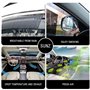 YDLYDL Lot de 4 déflecteurs d'air, pour Mercedes Benz V-Class MK3-W447 2016-2025, DéflecteursD'air,Visières Fenêtre Latérale Par