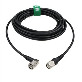 HangTon Câble coaxial blindé antenne GPS radio 50 Ohm TNC vers TNC à angle droit RF faible perte RG223 3 m