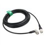 HangTon Câble coaxial blindé antenne GPS radio 50 Ohm TNC vers TNC à angle droit RF faible perte RG223 3 m