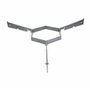 Grillrost.com Das Original Support pour toutes les plaques de cuisson de 80 cm – Suffisamment d'air et un maintien sûr