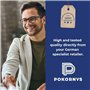 Pokornys - Pistolet à étiqueter Banok 503S Standard en set avec 5 aiguilles de rechange - Etiquetage de prix sur les tissus text