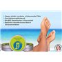 GREENDOOR Baume naturel pour les pieds au beurre de cacao BIO, crème de soin pour les pieds, 4 fois plus de rendement, cosmétiqu