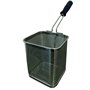 METRO Professional Cuiseur à Pâtes électrique en Acier Inoxydable, 8 L, 3150 W, avec Robinet de Vidange, 4 Paniers, Argent