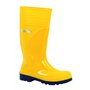Botte de Travail Étanche | Sécurité S5 | Couleur Jaune | Pointure 43 | Fabriquée en PVC | Embout et Semelle en Acier