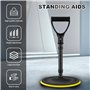Outil d'aide à la mobilité réglable à 5 hauteurs 40-51 cm Dispositif d'aide à la position debout stable avec base de 18 cm pour 