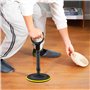 Outil d'aide à la mobilité réglable à 5 hauteurs 40-51 cm Dispositif d'aide à la position debout stable avec base de 18 cm pour 