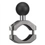 FANAUE Base de montage en U pour guidon en alliage d'aluminium avec boule en TPU de 1"