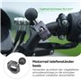 FANAUE Base de montage en U pour guidon en alliage d'aluminium avec boule en TPU de 1", compatible avec les supports RAM de tail