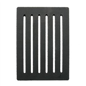 Spartherm Grille de cheminée 15 x 22 cm en fonte massive