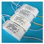 ZMZYELPECB Pilote LED AC 175-265V 300mA 8-24W Transformateur d'alimentation Ballast + Fiche de borne for plafonnier/Lampe de Pla