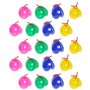 JOINPAYA Castagnettes Musicales Colorées 20 Pièces: Castagnettes À Percussion Castagnettes À Doigt En Plastique Instrument De Pe
