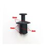 LANAPPTLTG Clips de retenue de Rivets for boîtier de carénage de Ventilateur, Attaches 17111712963 adaptées aux véhicules BMW E3