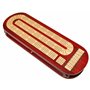 Palm Royal Handicrafts Crivage en bois à 4 voies avec bois de sang et bois d'érable Rangement disponible
