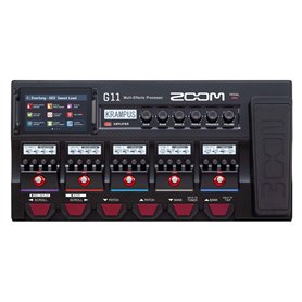 Zoom - G11 - pédalier multieffets avec réponses impulsionnelles - écran tactile - interface audio