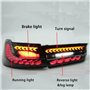 UJNVDXZE Ensemble Feux Arrière pour BMW 3 Series G20 G28 2020 2021 2022,Clignotants Voiture Feux Signalisation Stop Lampe Arrièr