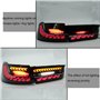 UJNVDXZE Ensemble Feux Arrière pour BMW 3 Series G20 G28 2020 2021 2022,Clignotants Voiture Feux Signalisation Stop Lampe Arrièr