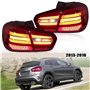 UJNVDXZE Ensemble Feux Arrière pour Mercedes Benz GLA X156 2013-2017,Clignotants Voiture Feux Signalisation Stop Lampe Arrière C