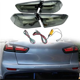 UJNVDXZE Ensemble Feux Arrière pour Mitsubishi Lancer Evo 2008-2017