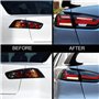 UJNVDXZE Ensemble Feux Arrière pour Mitsubishi Lancer Evo 2008-2017,Clignotants Voiture Feux Signalisation Stop Lampe Arrière Co