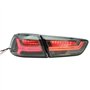 UJNVDXZE Ensemble Feux Arrière pour Mitsubishi Lancer Evo 2008-2017,Clignotants Voiture Feux Signalisation Stop Lampe Arrière Co