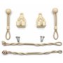 Blinds & Shades Kit de conversion avec récepteur de pare-soleil pour fenêtre, rideaux extérieurs, stores enroulables, occultants