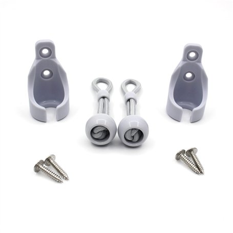 Stores & Shades - Kit de conversion avec récepteur de pare-soleil pour fenêtre