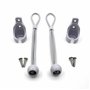 Stores & Shades - Kit de conversion avec récepteur de pare-soleil pour fenêtre, rideaux extérieurs, stores enroulables, occultan