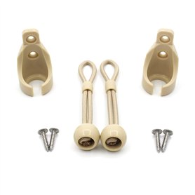 Stores & Shades - Kit de conversion avec récepteur de pare-soleil pour fenêtre